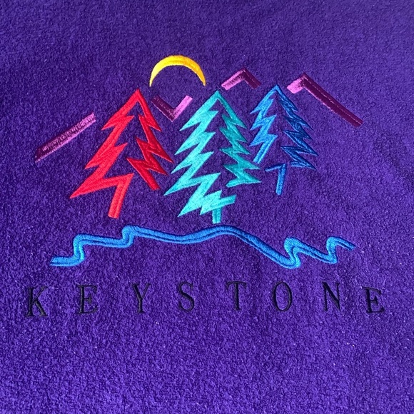 Vintage keystone purple eclectic sweater - Picture 8 of 8
